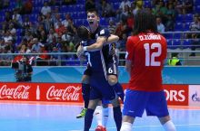 Футзал. ЖЧ-2016. Коста-Рика - Қозоғистон 1:3. Учрашув статистикаси