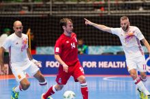 Видео. Футзал. ЖЧ-2016. Озарбойжон - Испания 2:4