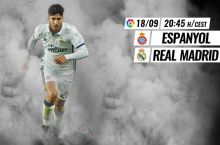 «Эспаньол» – «Реал». Бошланғич таркиблар маълум, Роналду йўқ