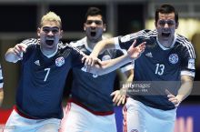 Видео. Футзал. ЖЧ-2016. Колумбия - Парагвай 0:0