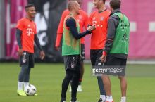 Анчелотти: "Роббен "Герта" билан 30-45 дақиқа ўйнай олади деб ўйлайман"