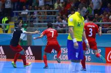 Футзал. ЖЧ-2016. Сенсация. Эрон Бразилияни тўхтатди