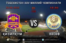 “Қизилқум” – “Насаф”. Превью