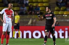 «Монако» – «Байер». Хавьер Эрнандес забил 100-й гол после переезда в Европу в 2010 году