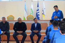 Ўзбекистон U-19 терма жамоаси ЎФФ раҳбарияти билан учрашди