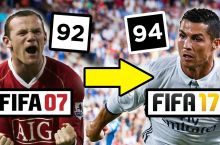 FIFA 07дан 17гача: Ўйинлардаги энг кучли футболчилар