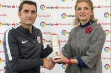 Вальверде - сентябрь ойида ЛаЛиганинг энг яхши мураббийи