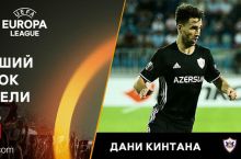 Игрок «Карабаха» Кинтана признан лучшим игроком 3-го тура группового раунда Лиги Европы