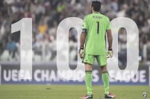 «Ювентус» – «Лион». Буффон провел 100-й матч в Лиге чемпионов