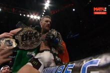 Olamsport.com: Макгрегор – икки вазн тоифасида UFC чемпиони бўлган илк жангчи + ФОТО
