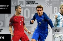 FIFA: Роналду, Гризманн ва Месси йилнинг энг яхши футболчиси номига даъвогар