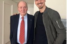 Ibragimovich Qirol Xuan Karlos I bilan tushgan suratiga izoh berdi
