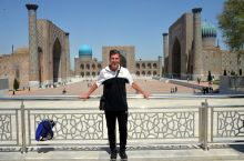 Кико Зунига Самарқандга ташриф буюрди