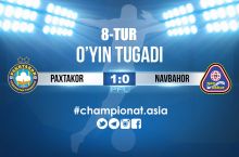 Высшая лига. "Пахтакор" с трудом обыграл "Навбахор"