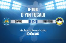 Oliy liga. "So'g'diyona" Samarqanddan bir ochko bilan qaytdi