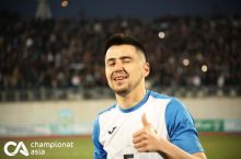 "Navbahor": Komilov - aprel oyining eng yaxshi futbolchisi