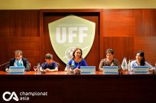 FOTOGALEREYA. "Futbol do'stlik uchun". Matbuot anjumani