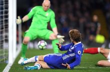 "CHelsi" futbolchilari Bred Guzanga bir xil gol urishdi FOTO