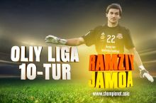 Oliy liga. 10-tur ramziy terma jamoasi