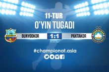 Олий лига. Тошкент дербисида ҳам дуранг 