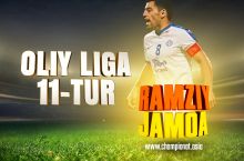 Oliy liga. 11-tur ramziy terma jamoasi