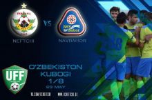 “Neftchi” – “Navbahor” o'yini 18:00da boshlanadi 