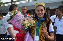 "Islom birdamlik o'yinlari". Sportchilarimiz tantanali kutib olindi FOTOGALEREYA