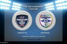 Birinchi liga. "Cementchi" - "UzDongJu". Prevyu