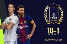 FIFA18: Энг кучли 10 футболчи 