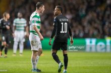 Neymar "Seltik" futbolchisining qo'lini siqib qo'yishni istamadi (video)