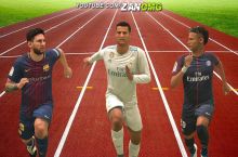 FIFA18: To'p bilan va to'psiz yugurishda kim tezroq? Messi-Ronaldu-Neymar (video)