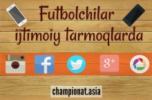 Futbolchilar ijtimoiy tarmoqlarda