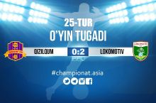 Oliy liga. "Lokomotiv" Navoiyda g'alaba qozondi