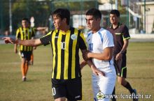 "Neftchi": Yoshlarimiz "FarDu"ga qarshi o'ynashdi