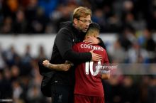 Klopp: "Hech narsa Koutinoning "Barselona"ga o'tishi haqidagi mish-mishlarni to'xtata olmaydi"