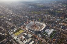 "Tottenxem"ning yangi stadionida qurilish ishlari davom etmoqda (+FOTO)