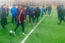 “Bunyodkor” futbolchilari normativ topshirishdi