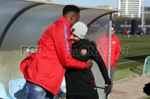 Yerri Mina "Barselona" mashg'ulotida yangi jamoadoshlari bilan ko'rishdi (FOTO+VIDEO)