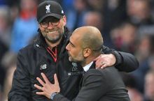 Klopp Gvardiolani eng ko'p mag'lub etgan murabbiyga aylandi
