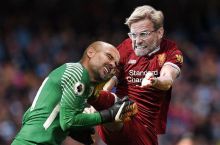 Klopp Gvardiolaga zarba berdi FOTO