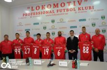 "Lokomotiv" yangi futbolchilarni taqdimot marosimini o'tkazdi (to'liq) FOTO