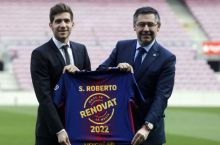 Serxi Roberto: "Messi hamda Inesta izidan borishni va doimo "Barselona"da o'ynashni istayman"