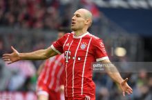 Robben "Beshiktosh"ga qarshi o'yinni o'tkazib yuboradi