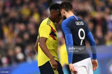 Yerri Mina: "Yumtiti va Din menga Kolumbiya g'alaba qozonmasligini aytishgan edi"