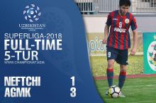 Superliga. "Neftchi" o'z maydonida AGMKga yutqazdi