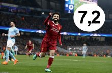 "Manchester Siti" - "Liverpul". Futbolchilarga qo'yilgan ballar