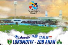 "Lokomotiv" matbuot xizmati "Zob Ohan" bilan uchrashuviga poster tayyorladi FOTO