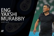 Superliga. Mart oyining eng yaxshi murabbiyi - Mirjalol Qosimov