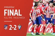 La Liga. Fernando Torres 2 ta gol urgan o'yinda “Atletiko M” g'alaba qozona olmadi

