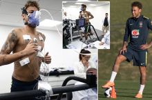 Neymar tibbiy ko'rikdan o'tdi va mashg'ulotlarga qo'shildi (+FOTO)